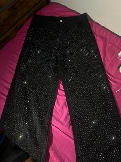 Sparkly pants
