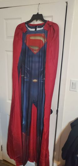 Superman "Man of Steel" full-body jumpsuit costume zize (M/L/XL)