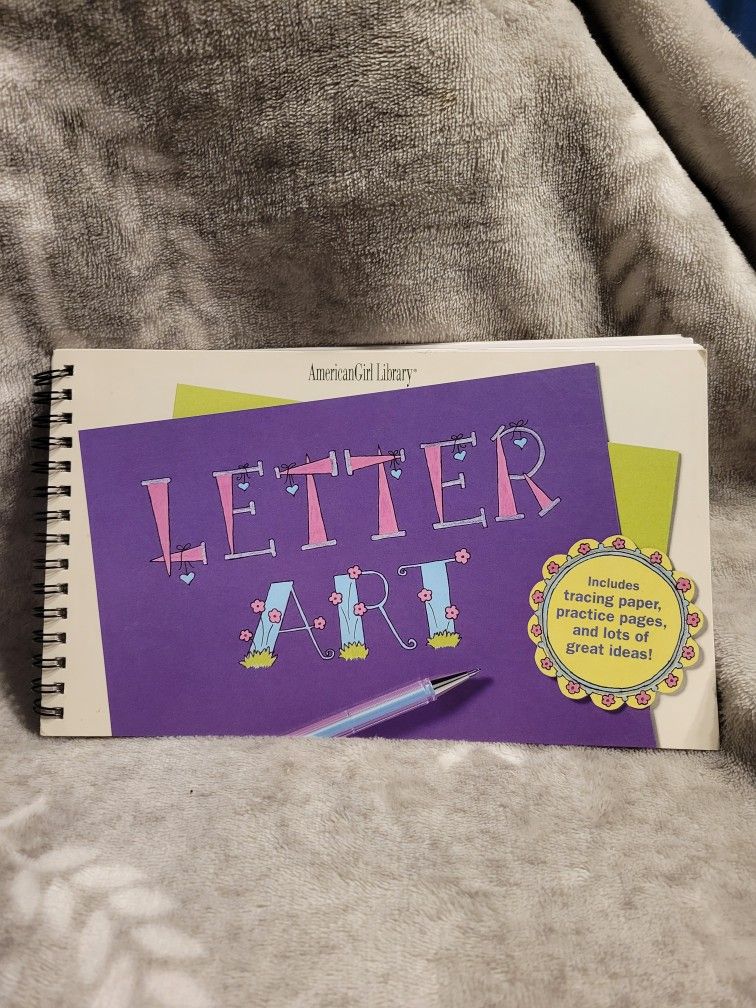  American Girl Letter Art Book