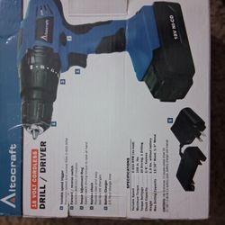 18 V Cordless Drill/driver With Battery And Charger