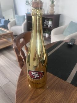 Collectible bottle  49ers Commemorative Collection Blanc de Blanc California Sparkling Wine