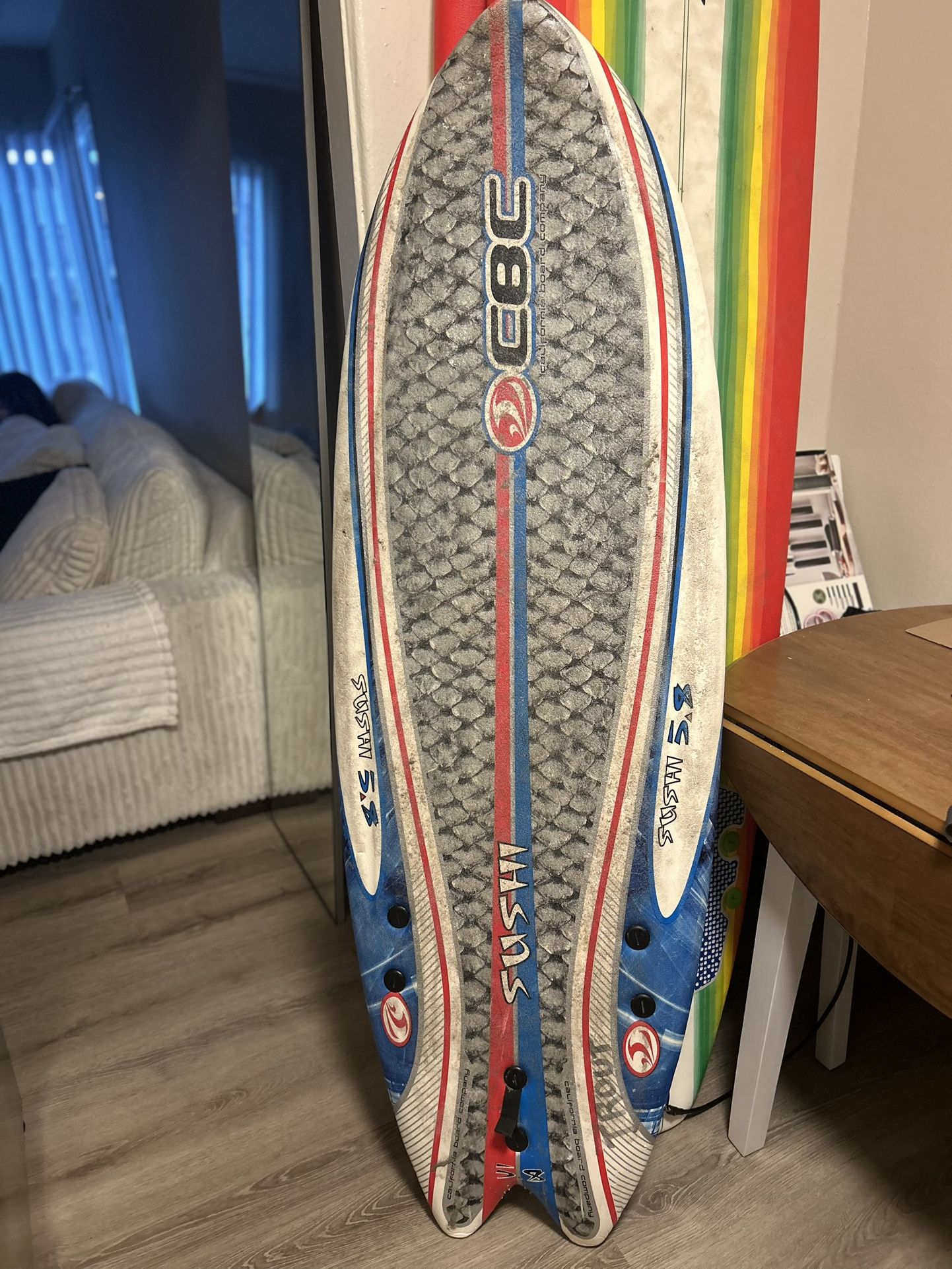 Foamy surfboard