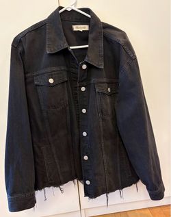 MADEWELL black denim jacket