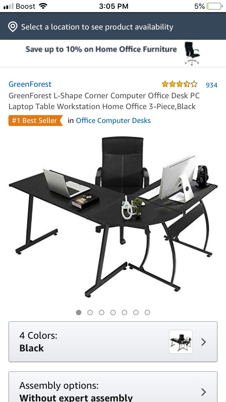 Computer gaming desk