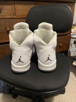 Jordan 5 Retro White Metallic Size 12.5  Thumbnail