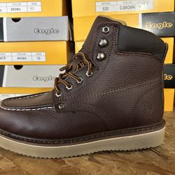 Real Leather Work Boots $48