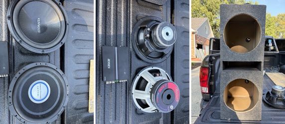 2x12 subs, with box included