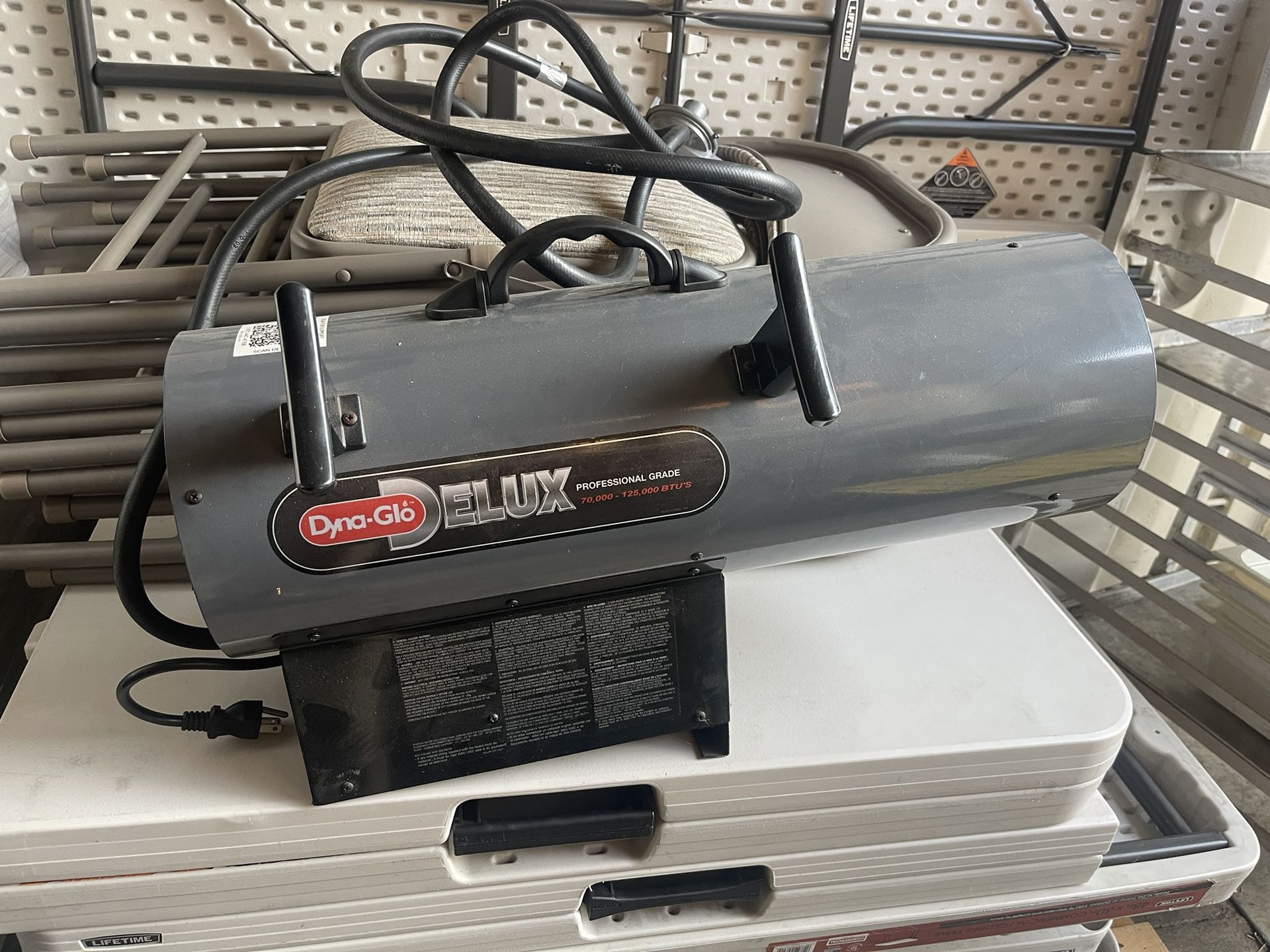 Dyna Glo 70K 125K BTU Propane Forced Air Heater