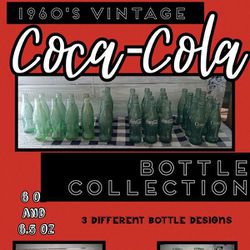 Coca Cola Vintage Bottle Collection