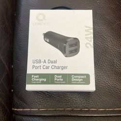 USB - A Dual Port Car Charger
