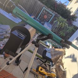 Tasco Telescope With Attachments