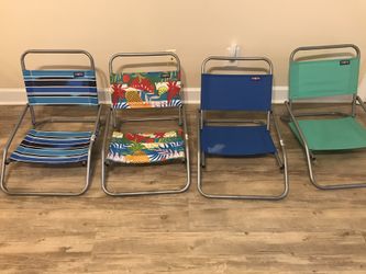 Two chair beach $15