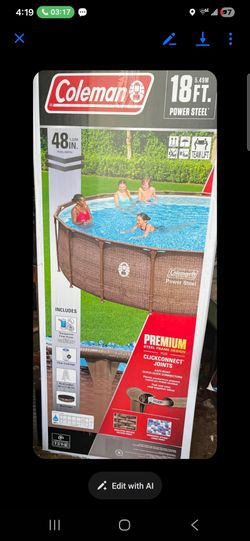 Moving sale above ground pool