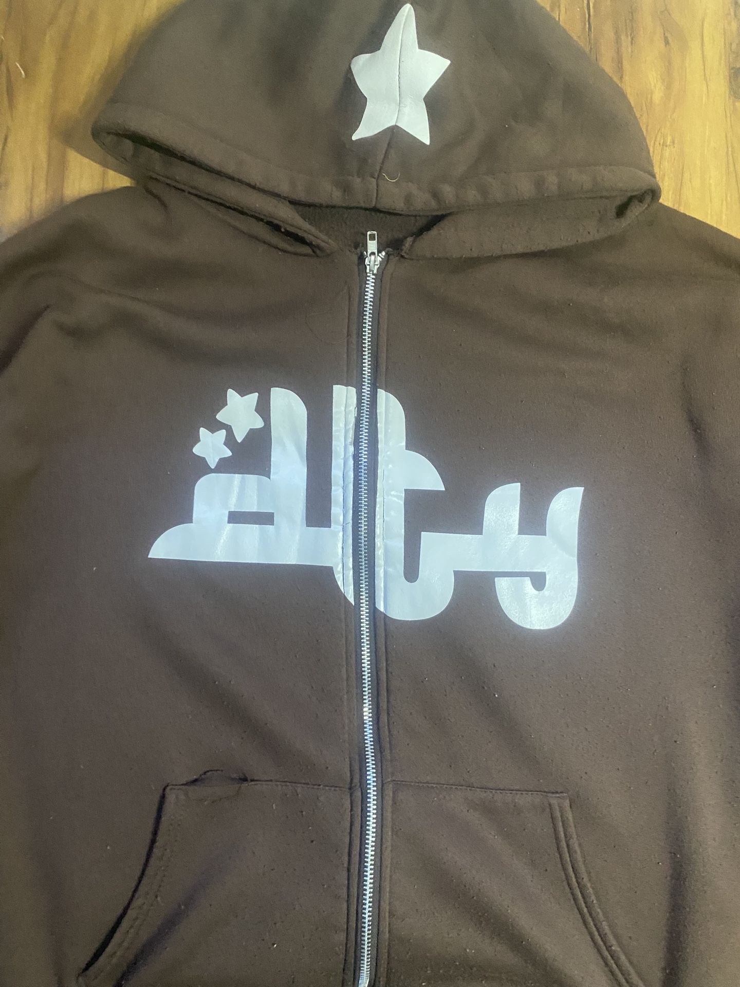 Divide the Youth Brown Zipup