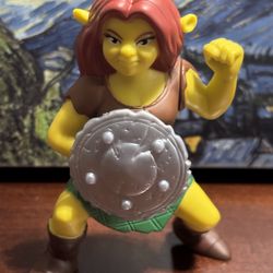 2010 Happy Meal Toy Princess Fiona the Ogre Warrior Princess from Shrek Movie