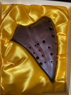 Triple Ocarina - Purple Clay