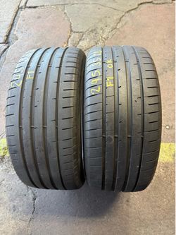 20” tires goodyear 245/35/20 with free installation $150