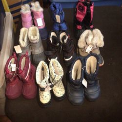 Toddler Boys And Girls Snow Boots