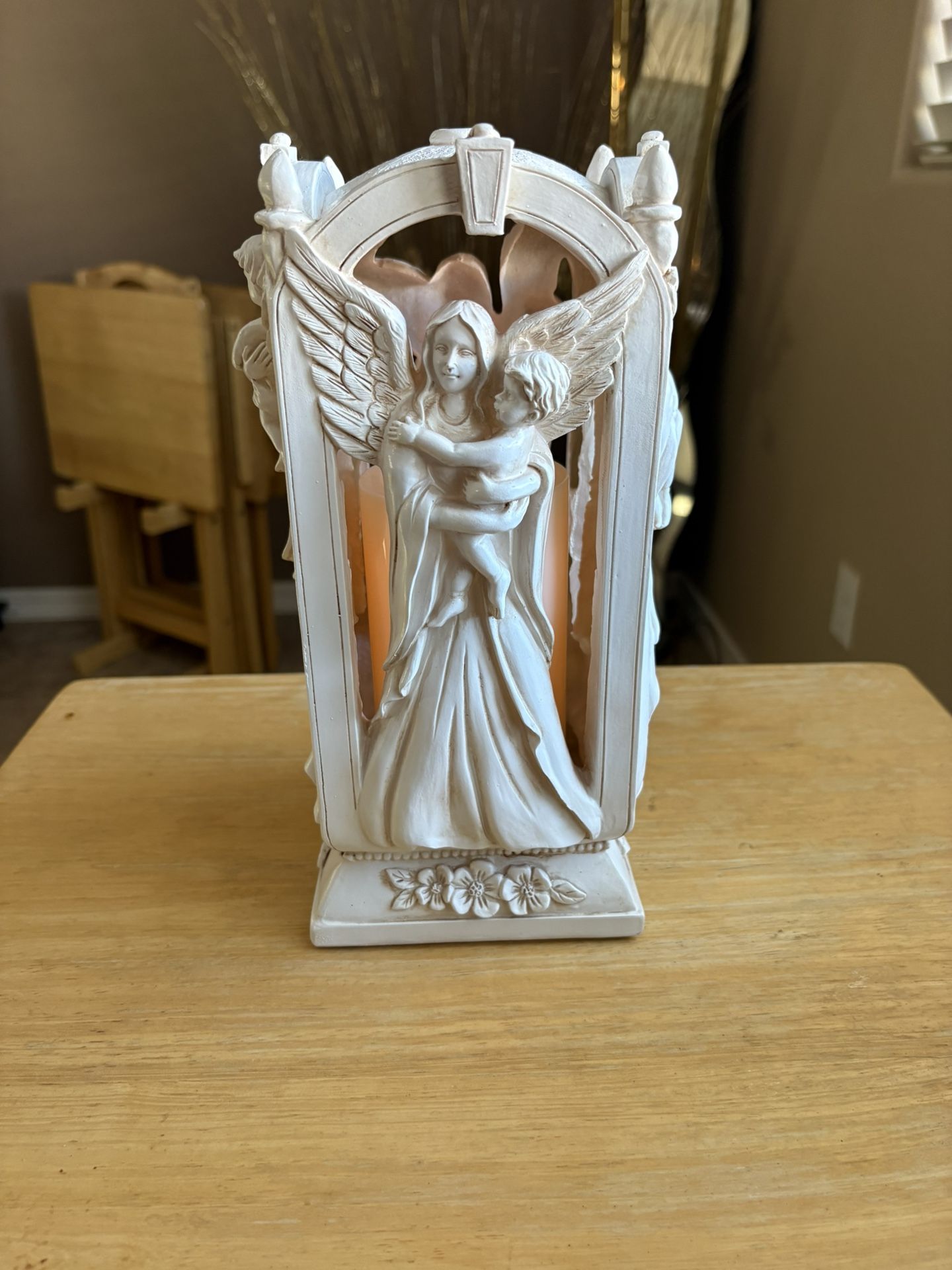 Flameless Angel Lantern