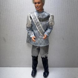 Vintage Swan Lake Barbie Blonde Ken Doll As Prince Daniel