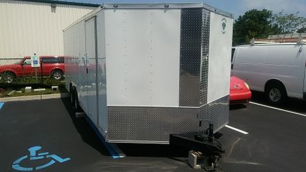 Aluminum Vnose Enclosed trailers Brand New