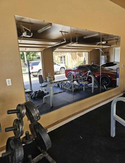Large, Tough Mirrors for Fitness and Function