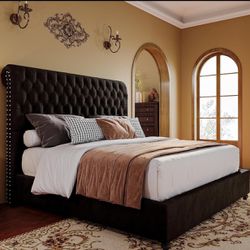 Brand New King Size Tufted Bed Frame