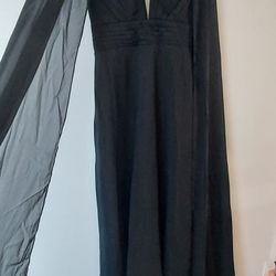 Woman's Fairytale Dress W/ Caped Sleeves