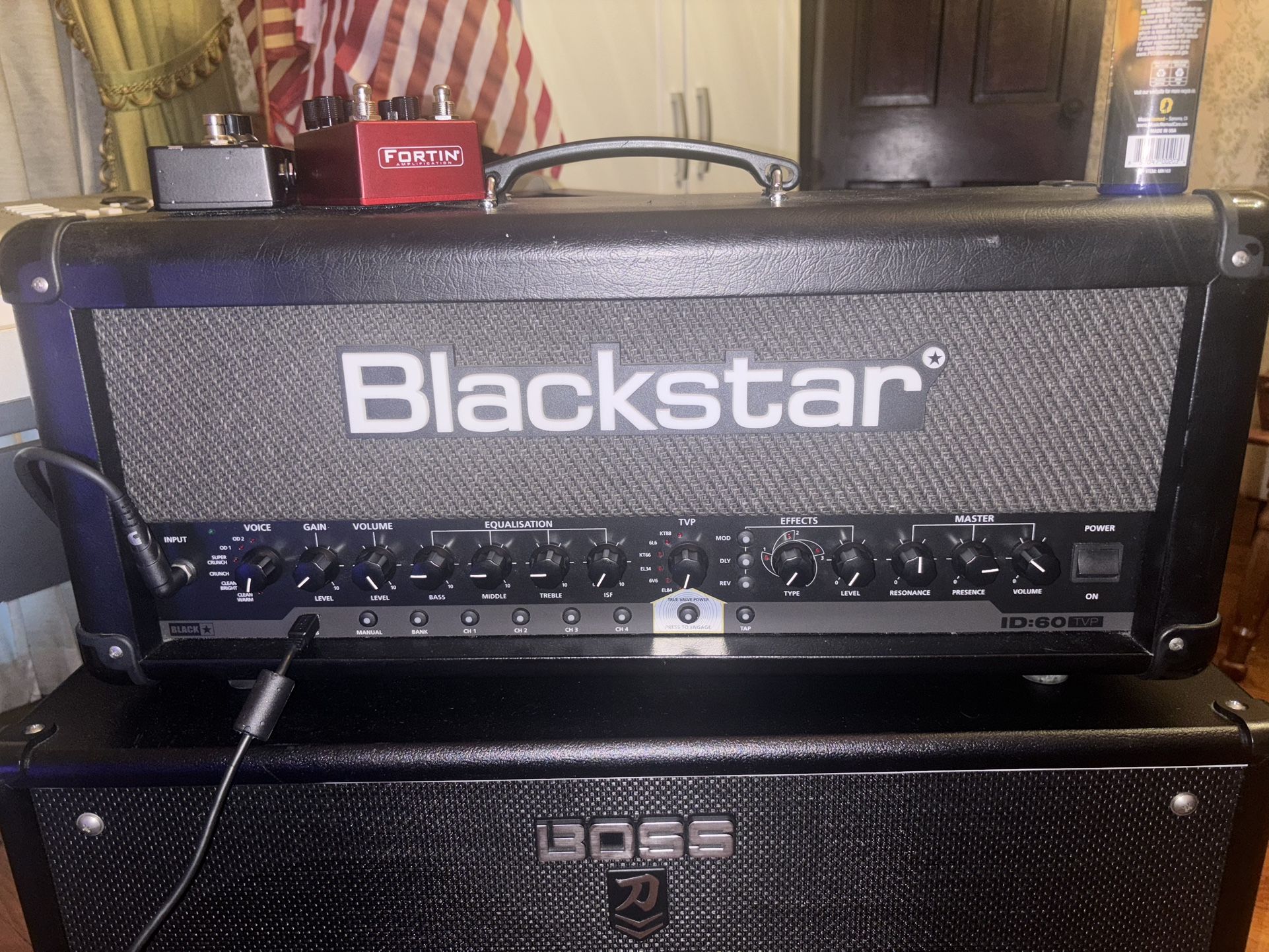 Blackstar TVP ID:60 & boss MKII katana Cabinet 2x12