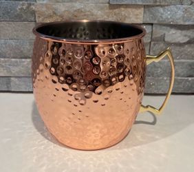 Moscow mule pitcher or vase