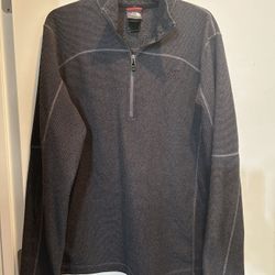 The North Face Men’s Fleece Pull Over 3/4 Sweater Men’s Size Large 