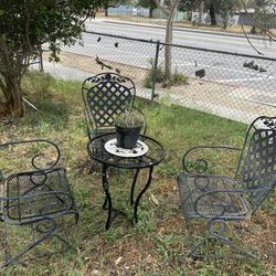 Outdoor Table And Chairs