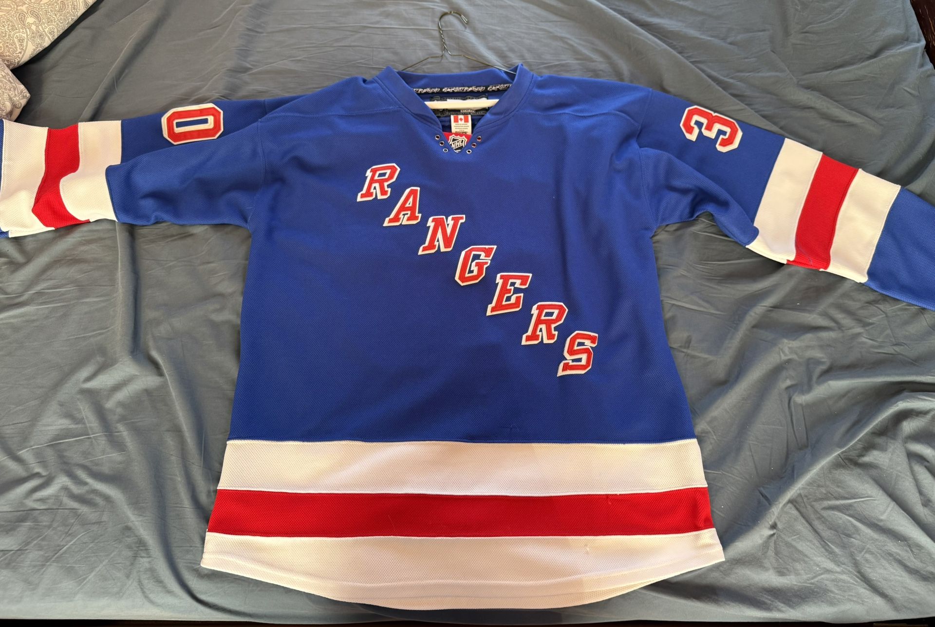 Rangers Lundqvist Jersey