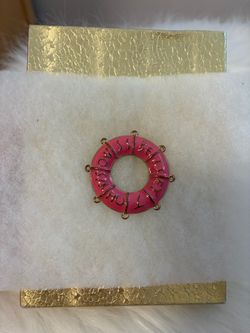 Betsey Johnson Pink Nautical Charm