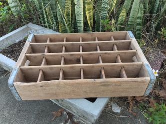 Old faded Coca Cola crate