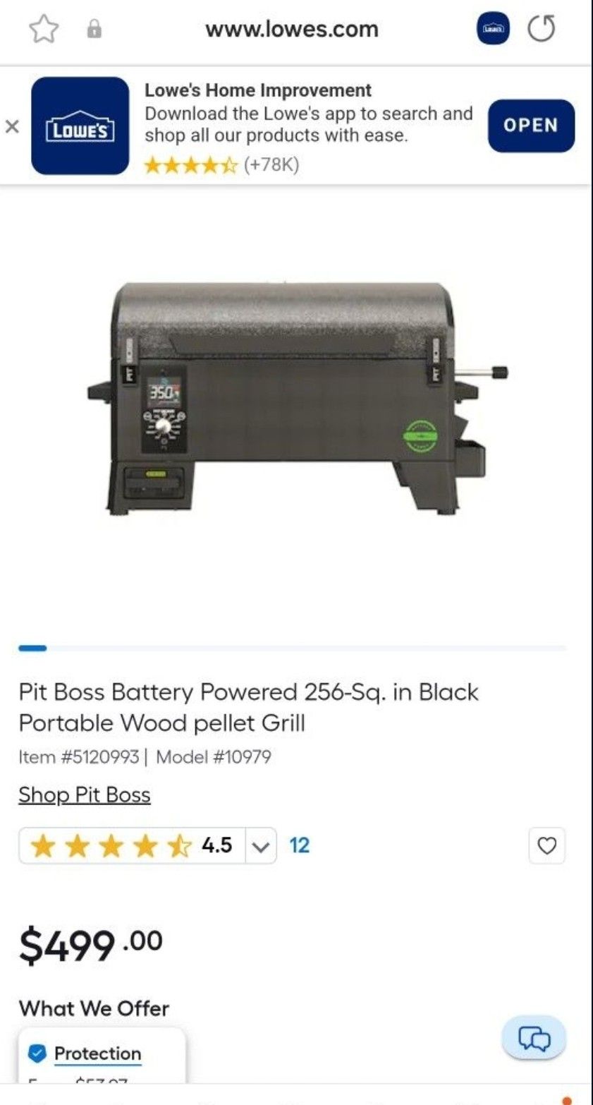 Pit Boss Battery Powered Table Top Smoker