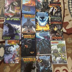 Godzilla magazine lot 