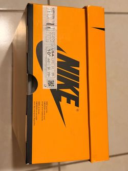 Jordan 1 og high yellow toe (aka taxi)