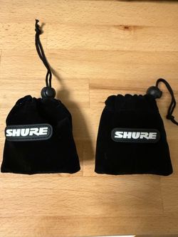 Shure in ear monitors/earbud headphones never used