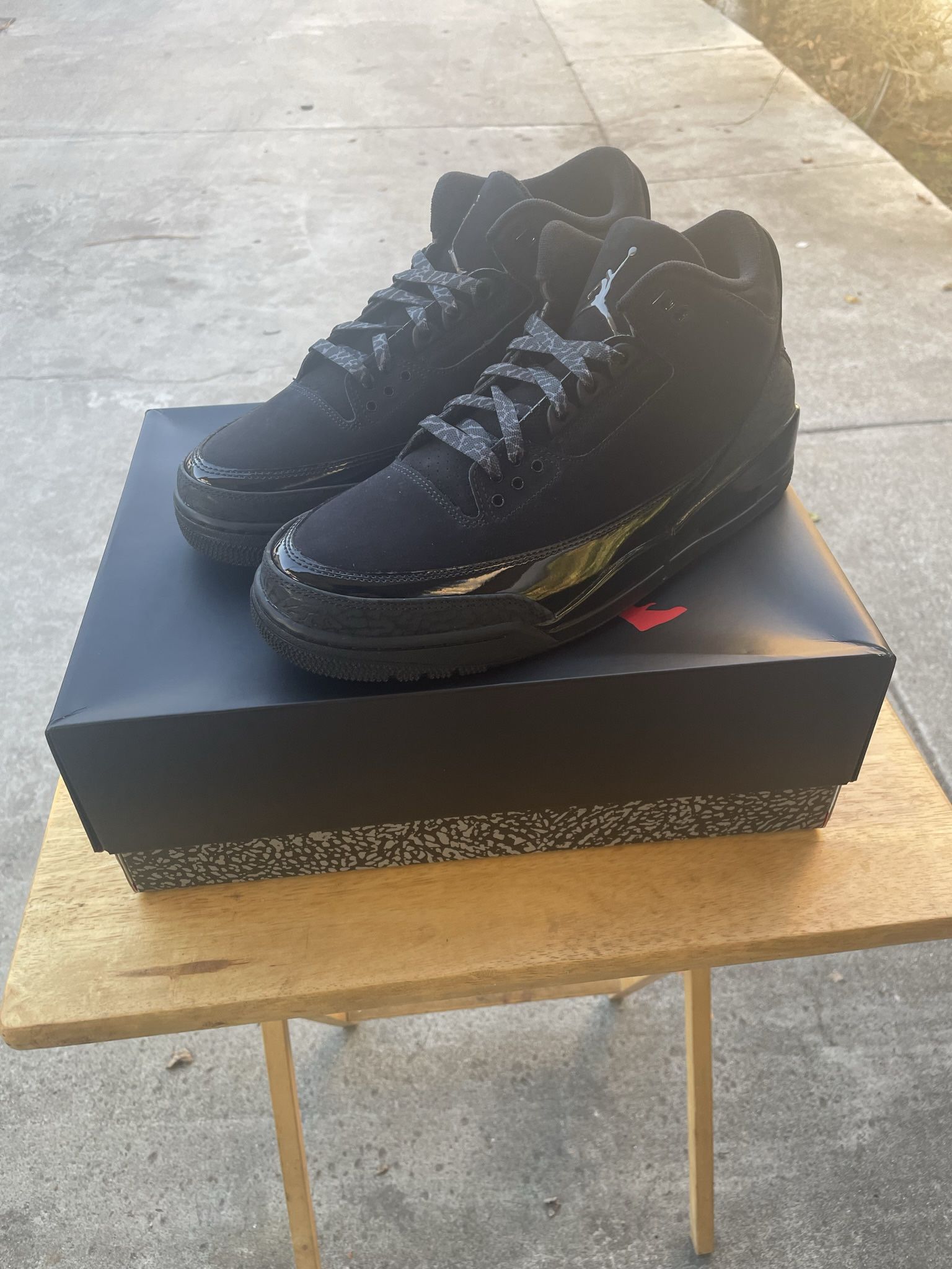 Jordan 3 Black Cat 