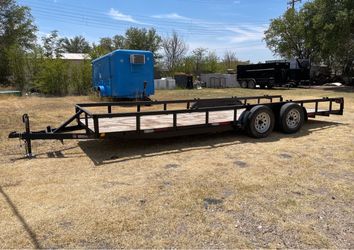 20 Ft Tandem Axle Utility Trailer