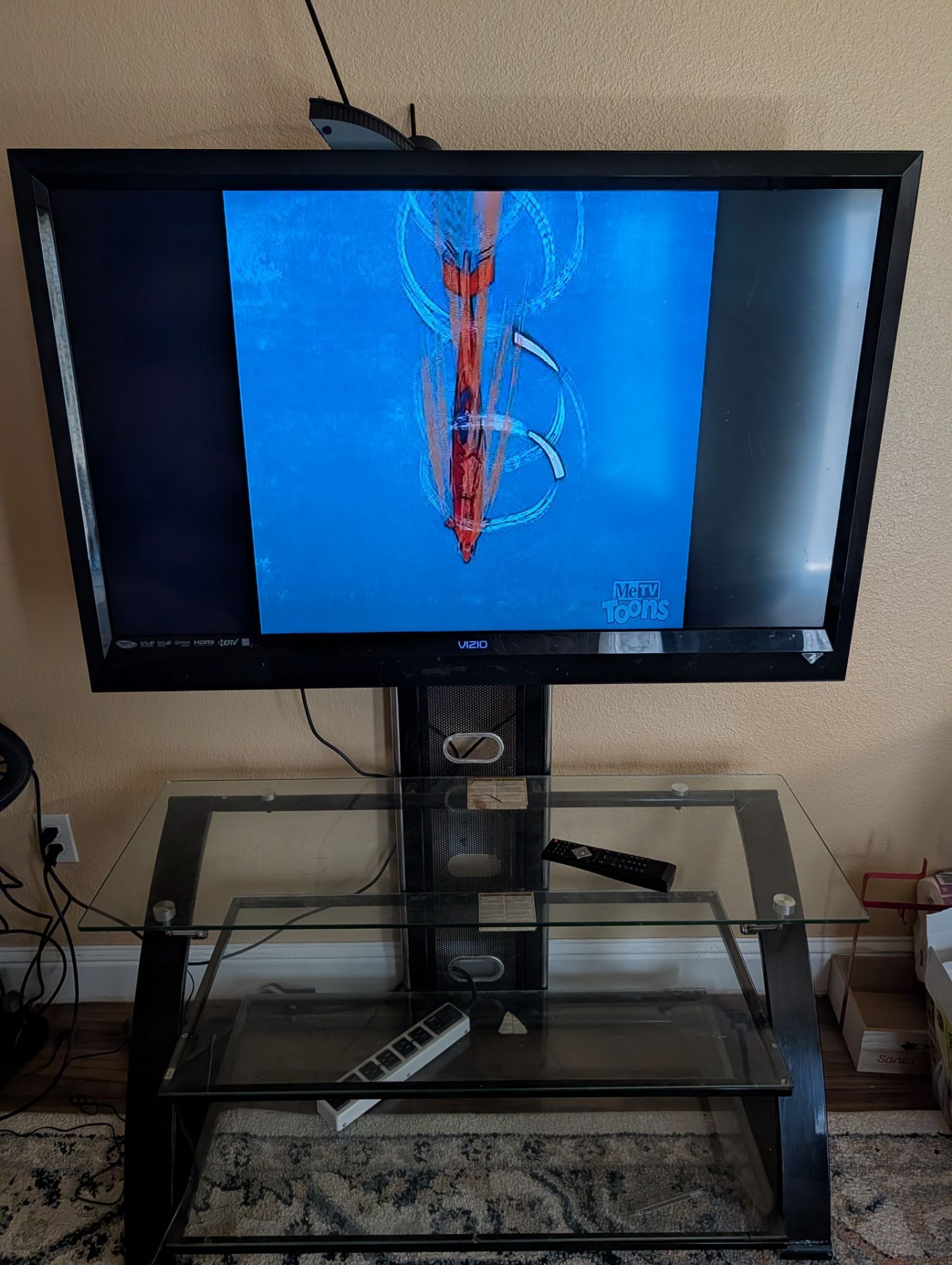 TV and Stand