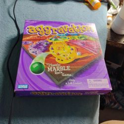 Parker Brother A G G R A V A T I O N Board Game  The Classic Marble Race Game