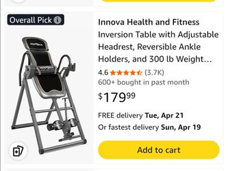 Heavy Duty Inversion Table Innova