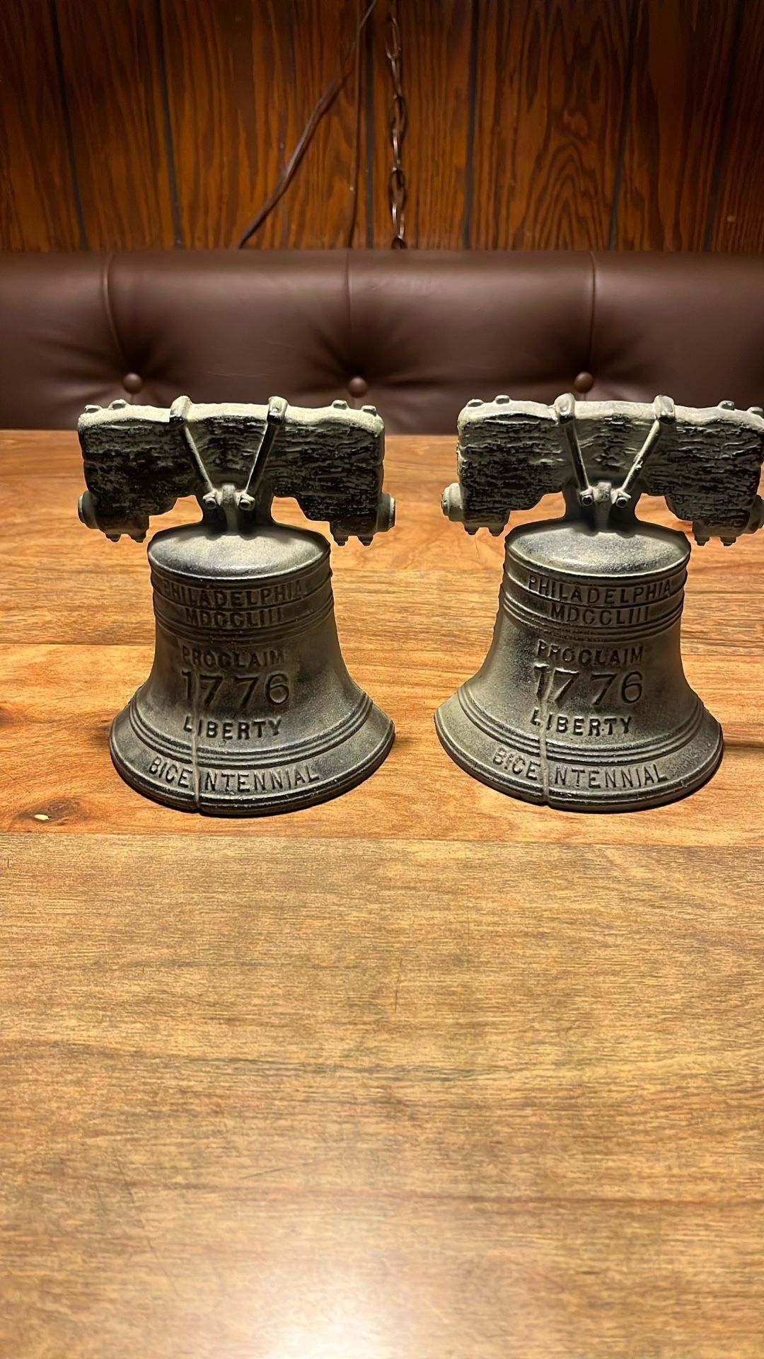 Liberty Bell Bookends.  $20.00