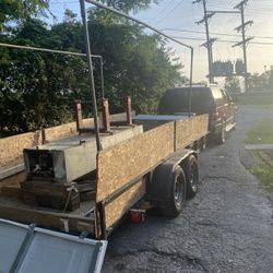 Gutter Machine  With The Trailer