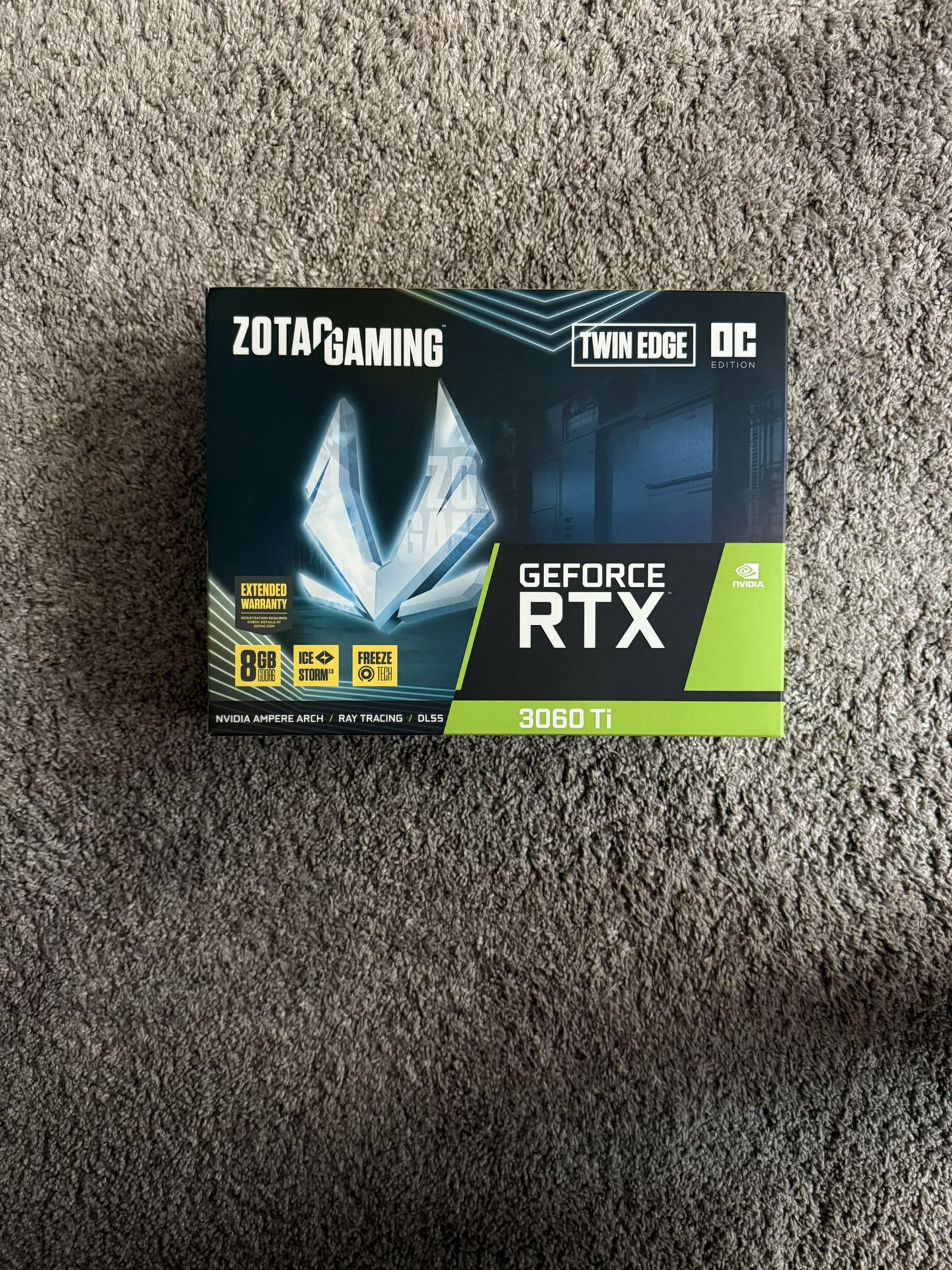 ZOTAC NVIDIA GeForce 3060ti RTX OC LHR 8gb GDDR6