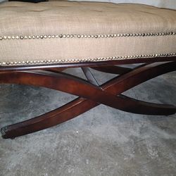 Beautiful Cushioned  Ottoman/Bench