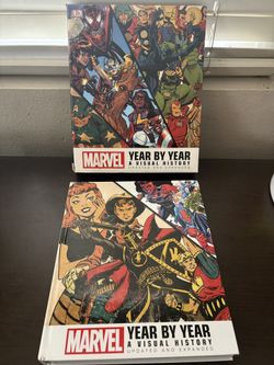 Marvel year by year book