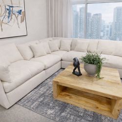 WHITE CLOUD SECTIONAL ☁️☁️ Fast Delivery ! 🚚 